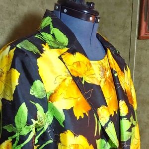 Susan Graver 2-piece blazer set